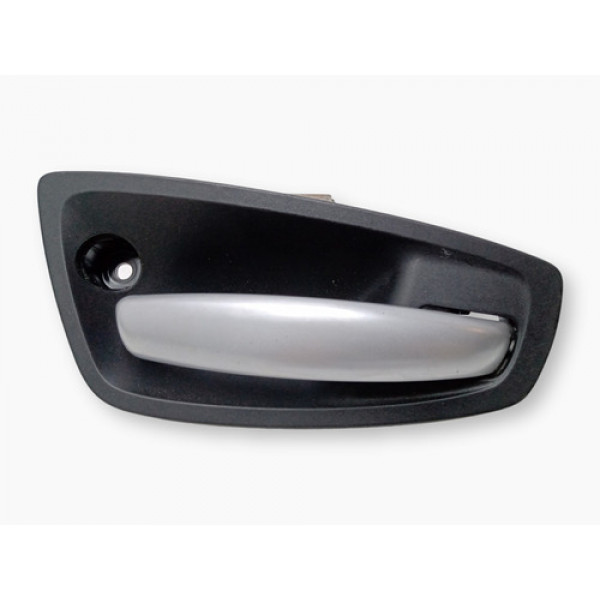 Maçaneta Interna Traseira Direita Bmw 120i 2006 2008 2010  Prateado Traseira