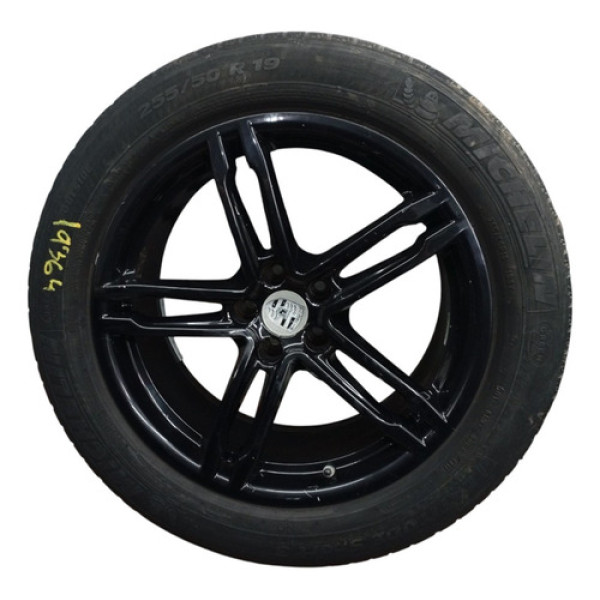 Roda Pneu Meia Vida Porsche Macan 2017 255 50 R19 Traseiro
