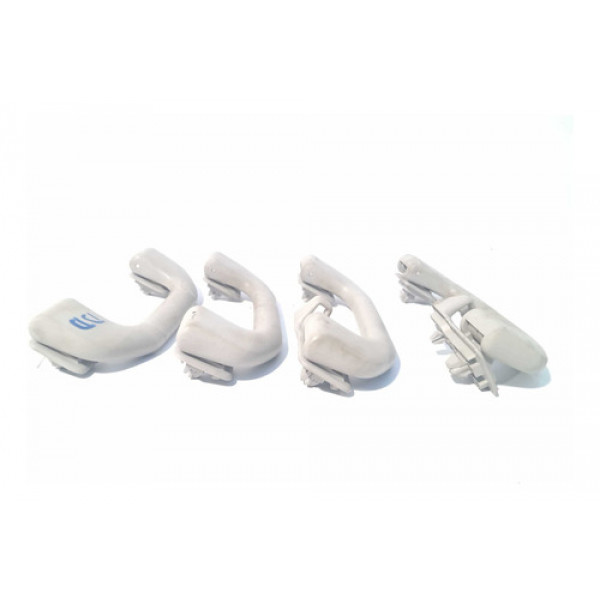 Kit Alça Segurança Pqp Mercedes C180 2012 2013 Cinza