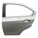 Porta Traseira Esquerda Chevrolet Sonic Sedan 2012 2013  Traseira Esquerdo Prata