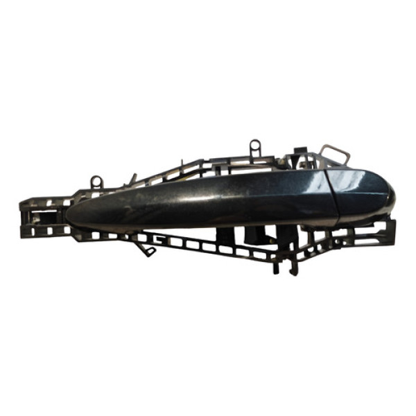 Maçaneta Externa Traseira Esquerda Bmw 320i Gt 2015 2016  Preto Traseira