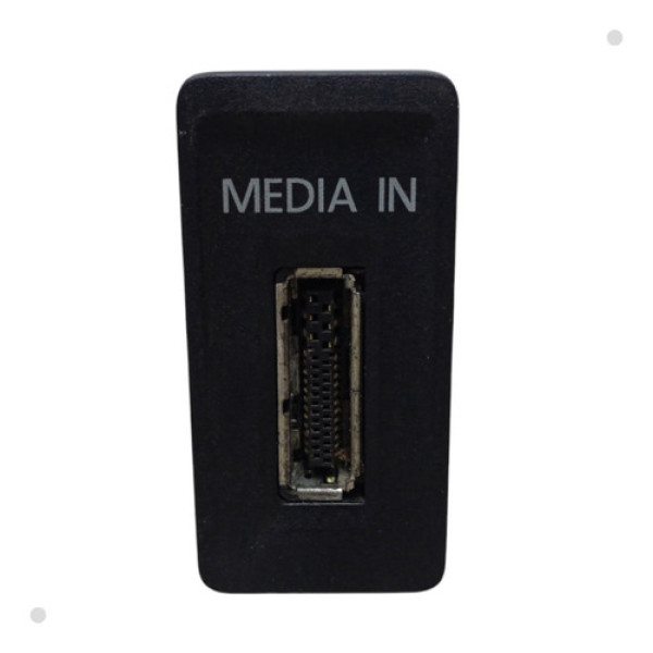 Conector Media In Vw Golf Tsi 1.4t Mk7 2015 2016 Gasolina