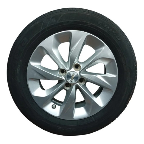 Roda Boa Pneu Meia Vida Gm Onix 1.0 Aut 2020 185 65 R15 Cinza