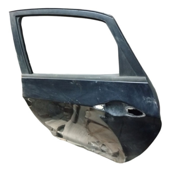 Porta Traseira Esquerda Hyundai I30  2014 2015 2016 Preto Traseira Esquerdo