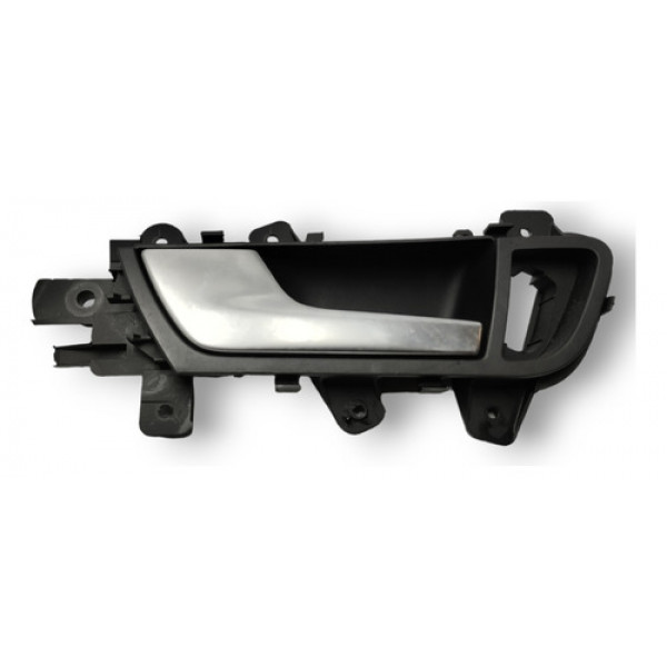 Maçaneta Interna Dianteira Esquerda Audi A4 2011 2012  Preto Dianteira
