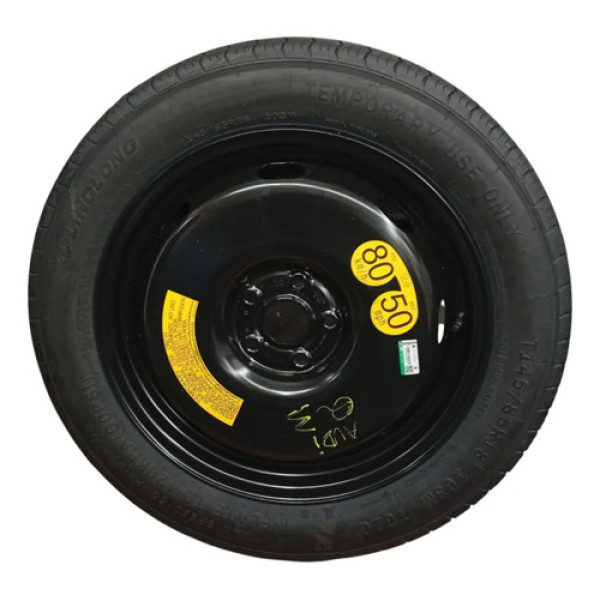Roda Estepe Fino 0km 145 85 18 Audi Q3 Sportback 2.0 2025 Preto