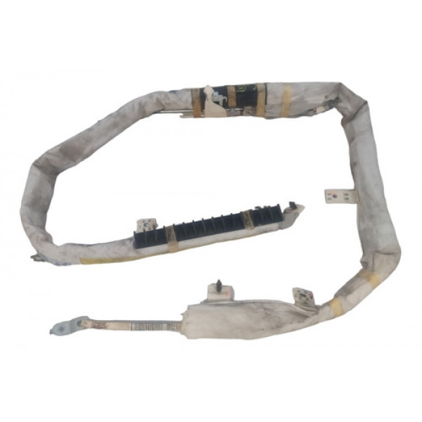 Cortina Lateral Teto Lado Esquerdo Hyundai Sonata 2012 2014  - Branco