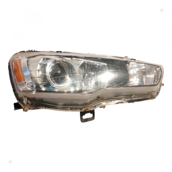 Farol Direito Mitsubishi Lancer Ralliart 2011 2012  Detalhe  Direito/passageiro