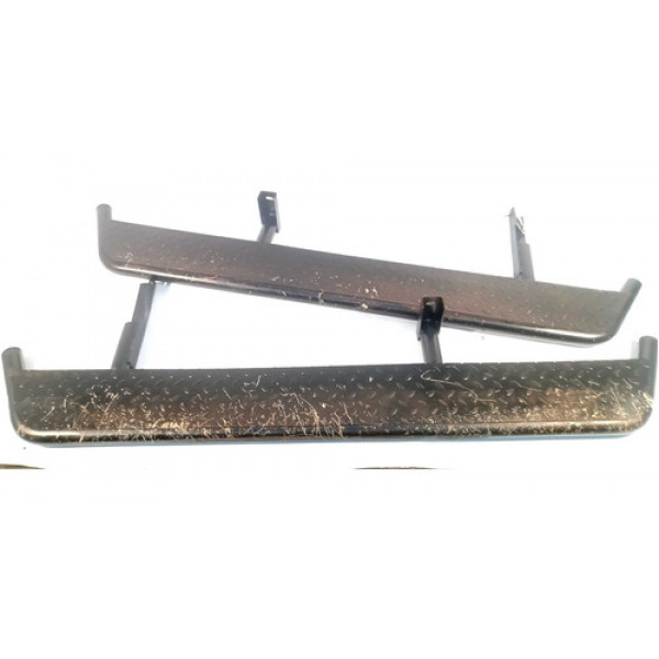 Par Estribo Toyota Hilux Sw4 2.7 2013 2014 2015  Preto