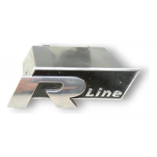 Acabamento Grade Vw Tiguan R-line 2019 2020 2021 2022  Prateado