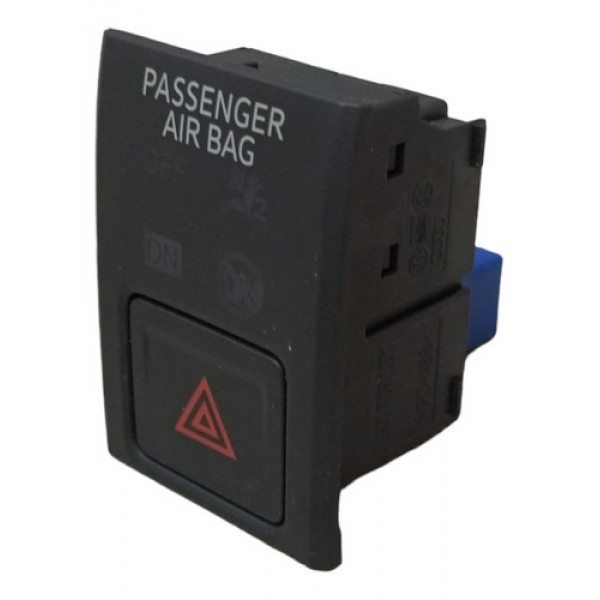 Botão Comando Pisca Alerta Vw Jetta Gli 2019 2020 2021 2022 Preto