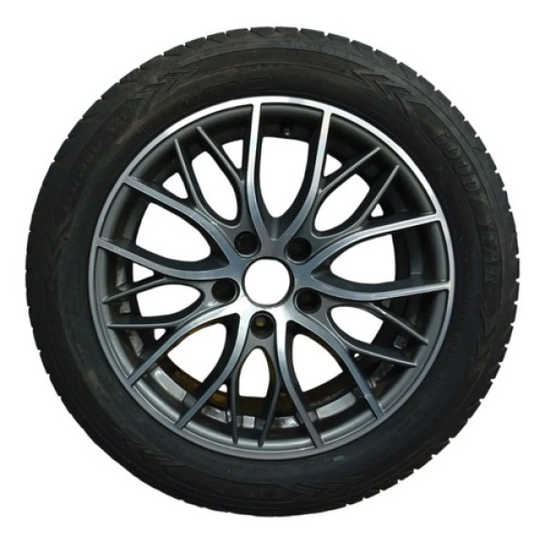 Roda Boa Pneu Meia Vida Bmw 320i 2014 2015 225 50 R17 Cinza
