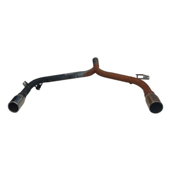 Ponteira Saisa Dupla Mini Cooper S Countryman 4ll 2012 2013 Cinza