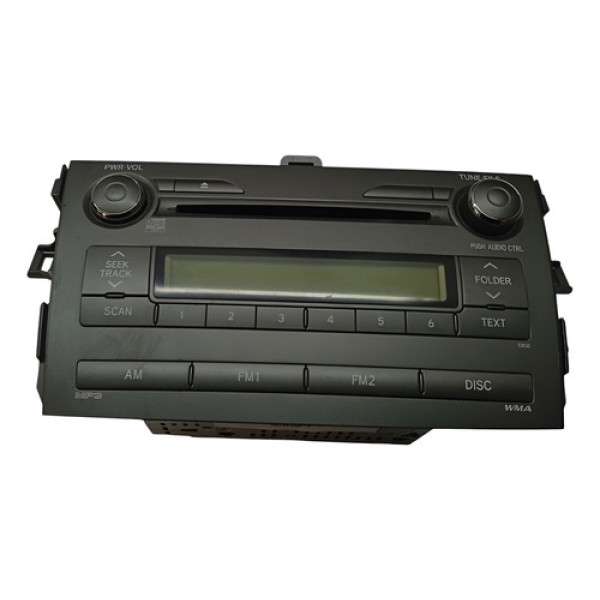 Rádio Cd Player Toyota Corolla 1.8 2010