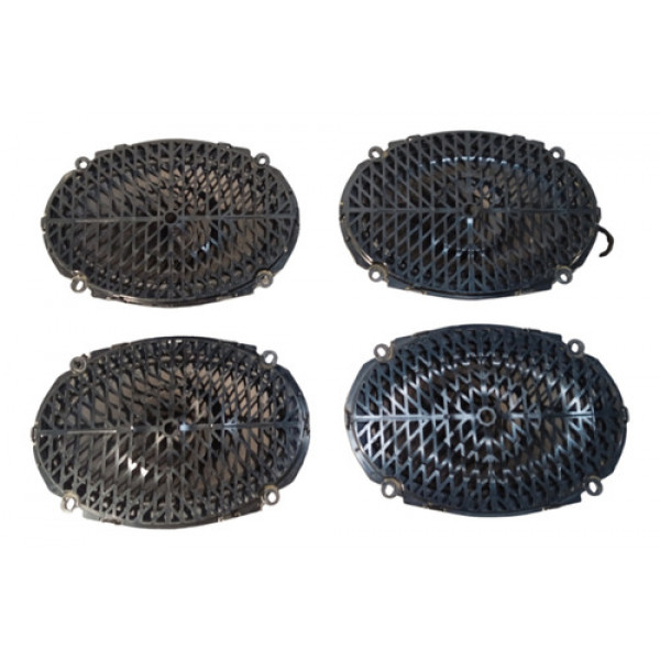 Kit Alto Falante Porta Fiat Toro Ranch 2022 2023  Preto