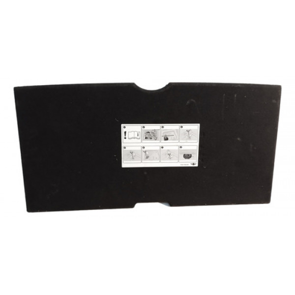 Tampão Estepe Porta Malas Mini Cooper One 2011 2012  Preto