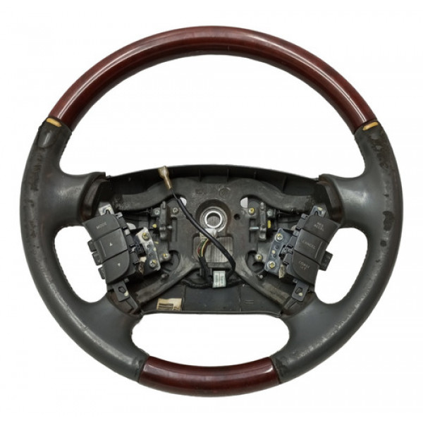 Volante Direção Comando Hyundai Azera 2008 2009 2010 Detalhe Cinza