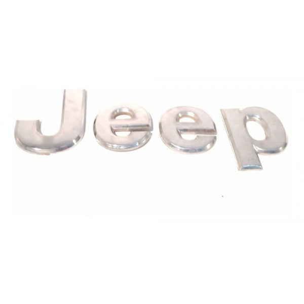 Letreiro Jeep Cherokee 2007 2008 Cinza