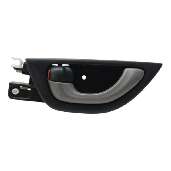 Maçaneta Interna Traseira Esquerda Honda New Fit 2010 2013  Cinza Traseira