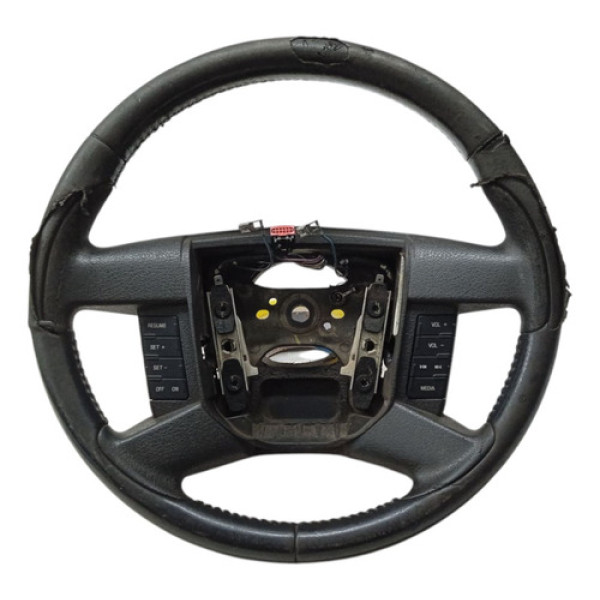 Volante Direção Comando Rádio Ford Edge 2010 2011 2012 Preto