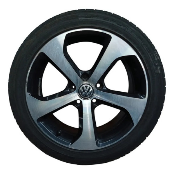 Roda Pneu Ruim 225 45 17 Volkswagen Golf Gti 2.0 T 2015