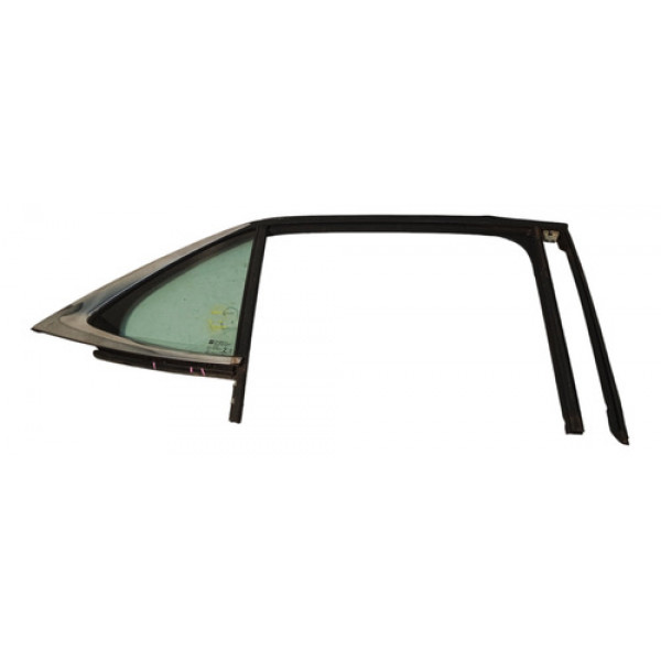 Vidro Fixo Canaleta Ext Porta Traseira Dir Gm Equinox 2019  Preto