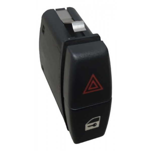 Botão Pisca Alerta Trava Bmw X1 2012 2013  Preto