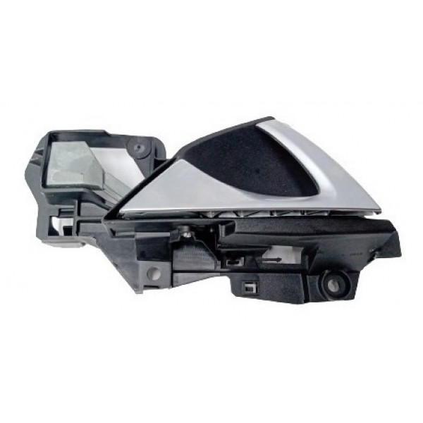 Maçaneta Interna Traseira Esquerda Citroen Ds5 2014  Cinza Traseira
