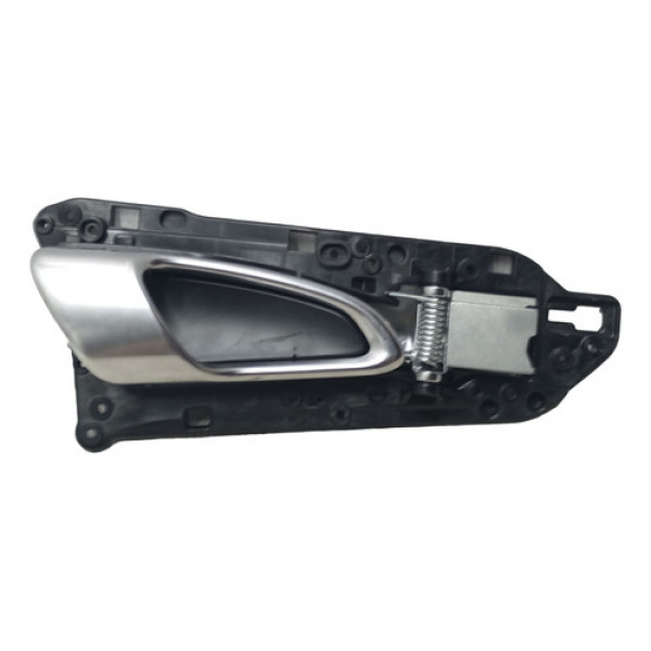 Maçaneta Interna Traseira Direita Porsche Cayenne 2017 2018 Prata Traseira