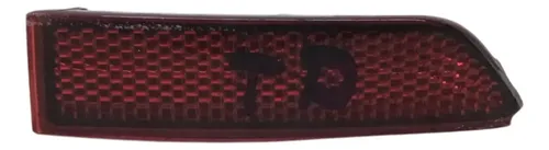 Refletor Dir Parachoque Tras Volkswagen Tiguan Allspace 2019 Vermelho