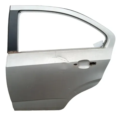 Porta Traseira Esquerda Chevrolet Sonic Sedan 2012 2013  Traseira Esquerdo Prata