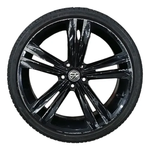 Roda Pneu Bom Volkswagen Golf 2014225 35 Z20 Detalhe Preto